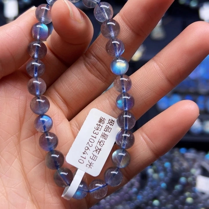 长石手链未镶嵌包*8左右