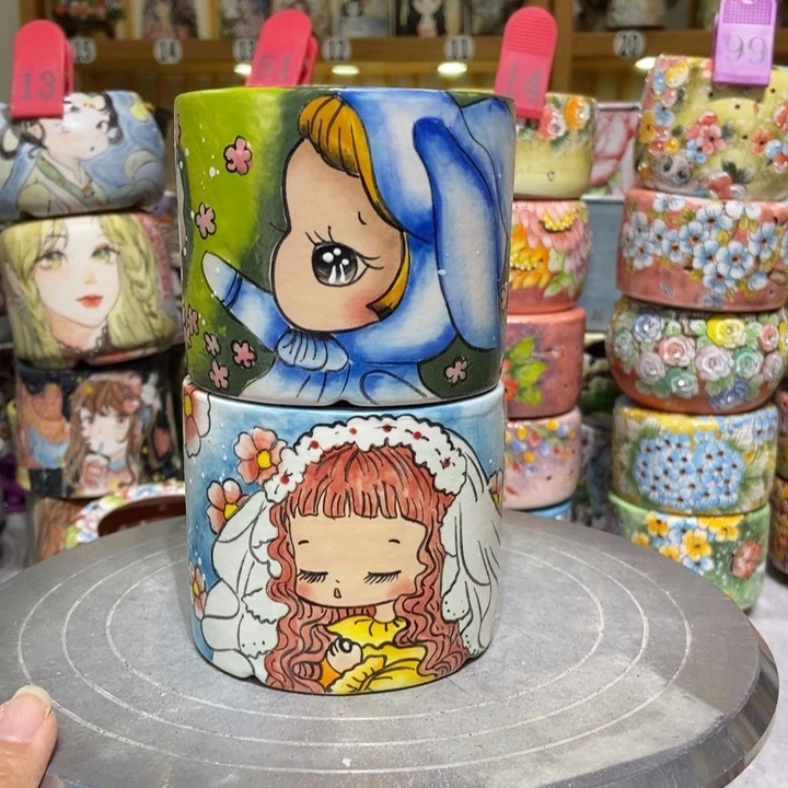 景德镇艺术手绘作品