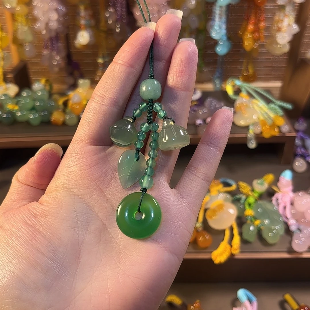 玛瑙/玉髓未镶嵌车挂