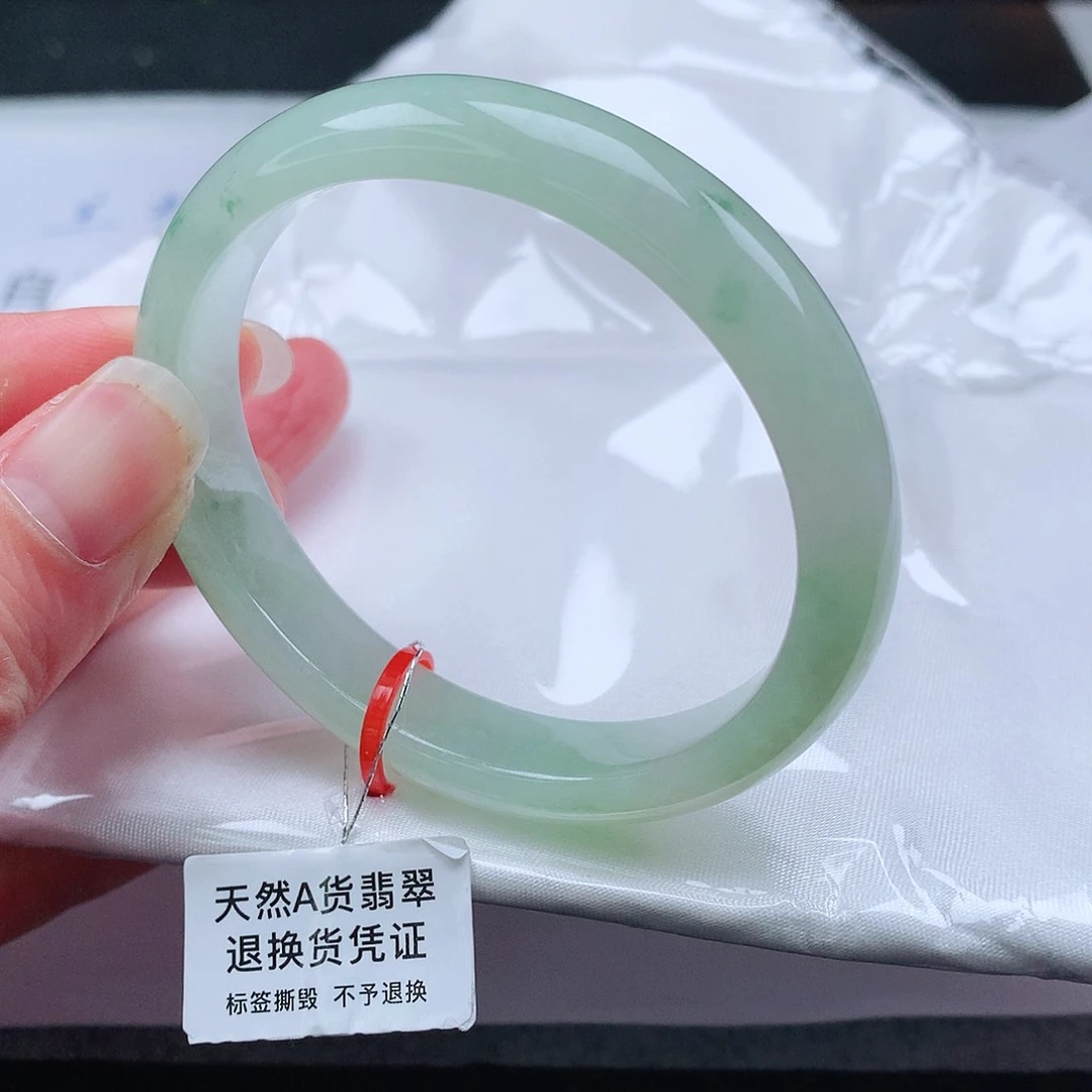 翡翠手镯未镶嵌53.5贵妃