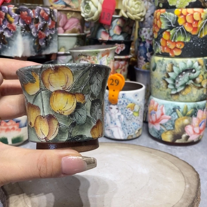 景德镇艺术手绘作品