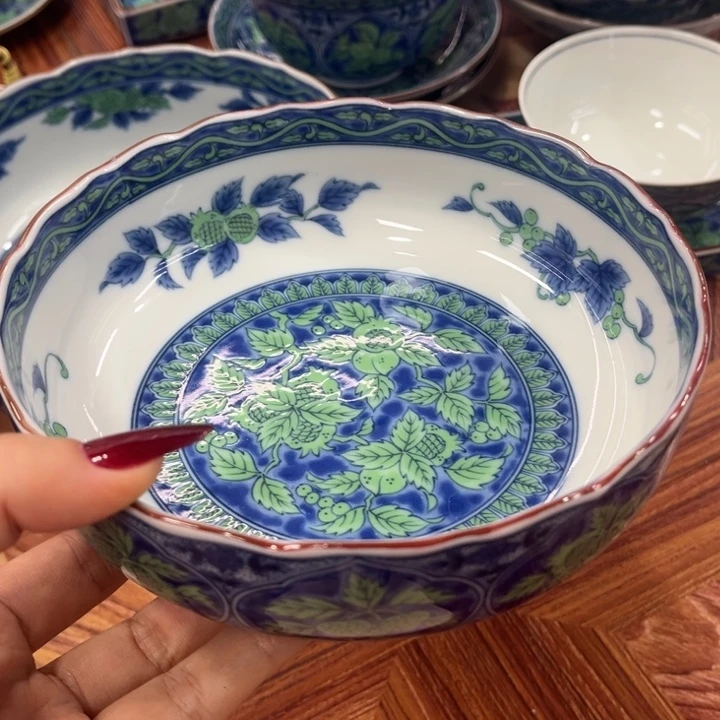 瓷片库山钵—16-厘米—————-