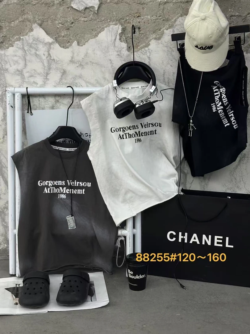 【WW家】3&5潮牌无袖T恤潮范背心集合链接