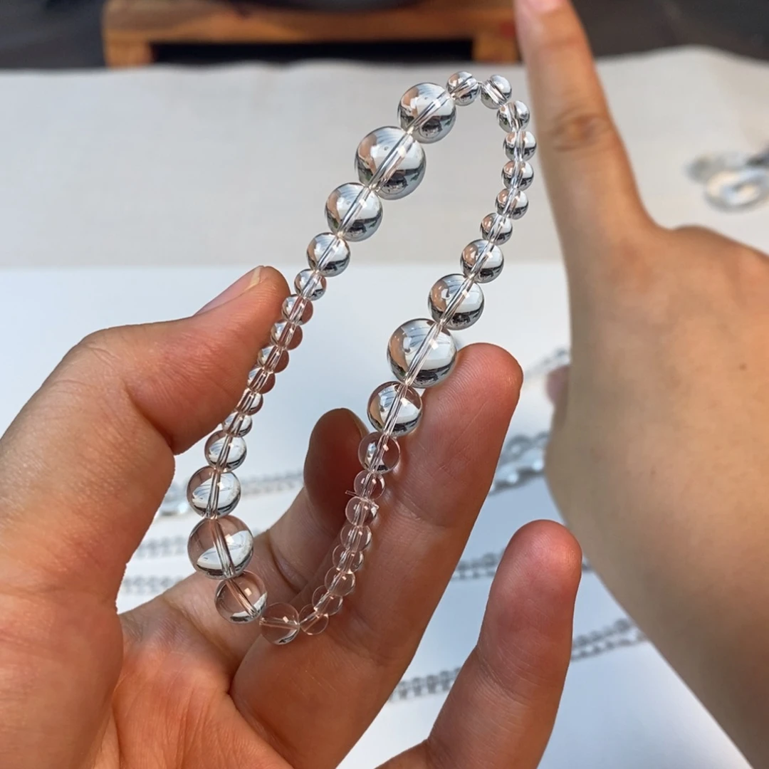 手串白水全净体 泡泡珠