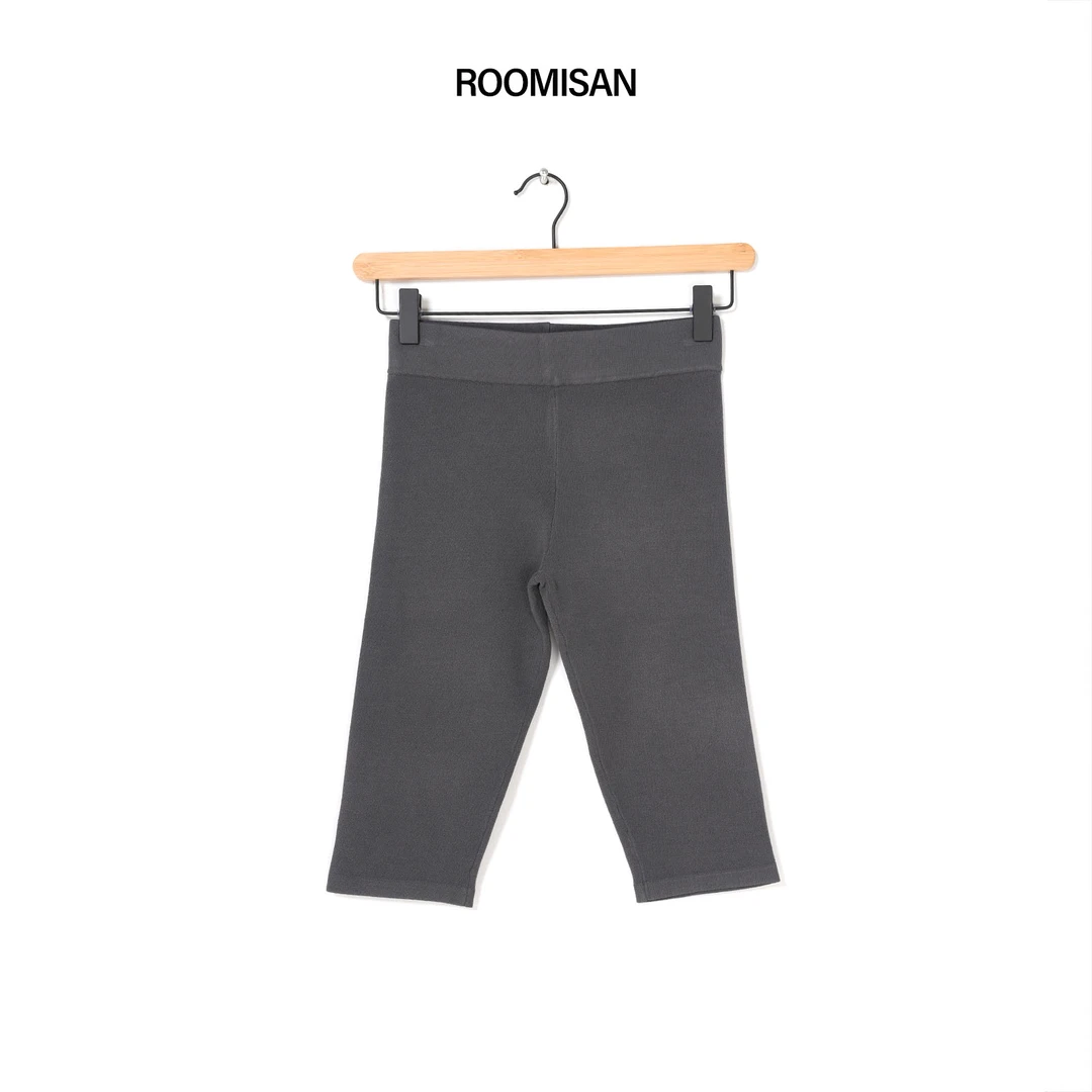 ROOMISAN25AW/【超弹伊力特纱线柔软中裤】25527