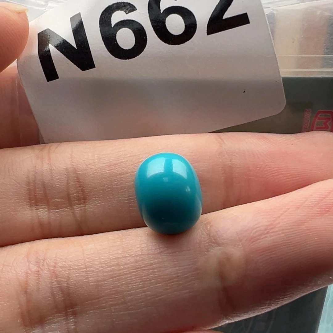 绿松石未镶嵌珠宝奇石卡10.9