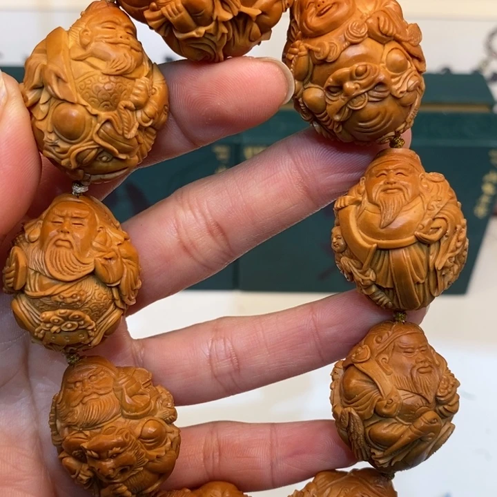 橄榄核手串/手链九路财神