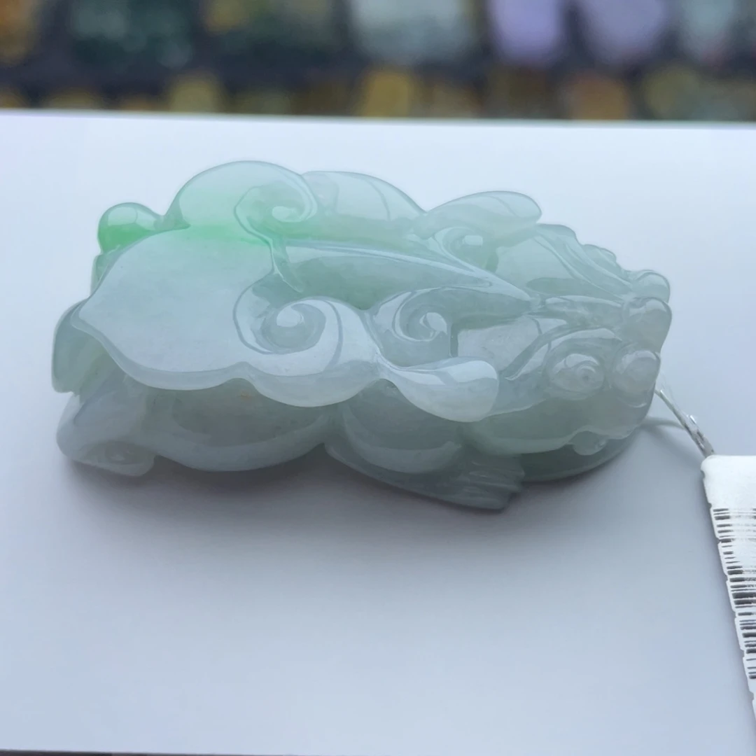 翡翠颈饰未镶嵌貔貅