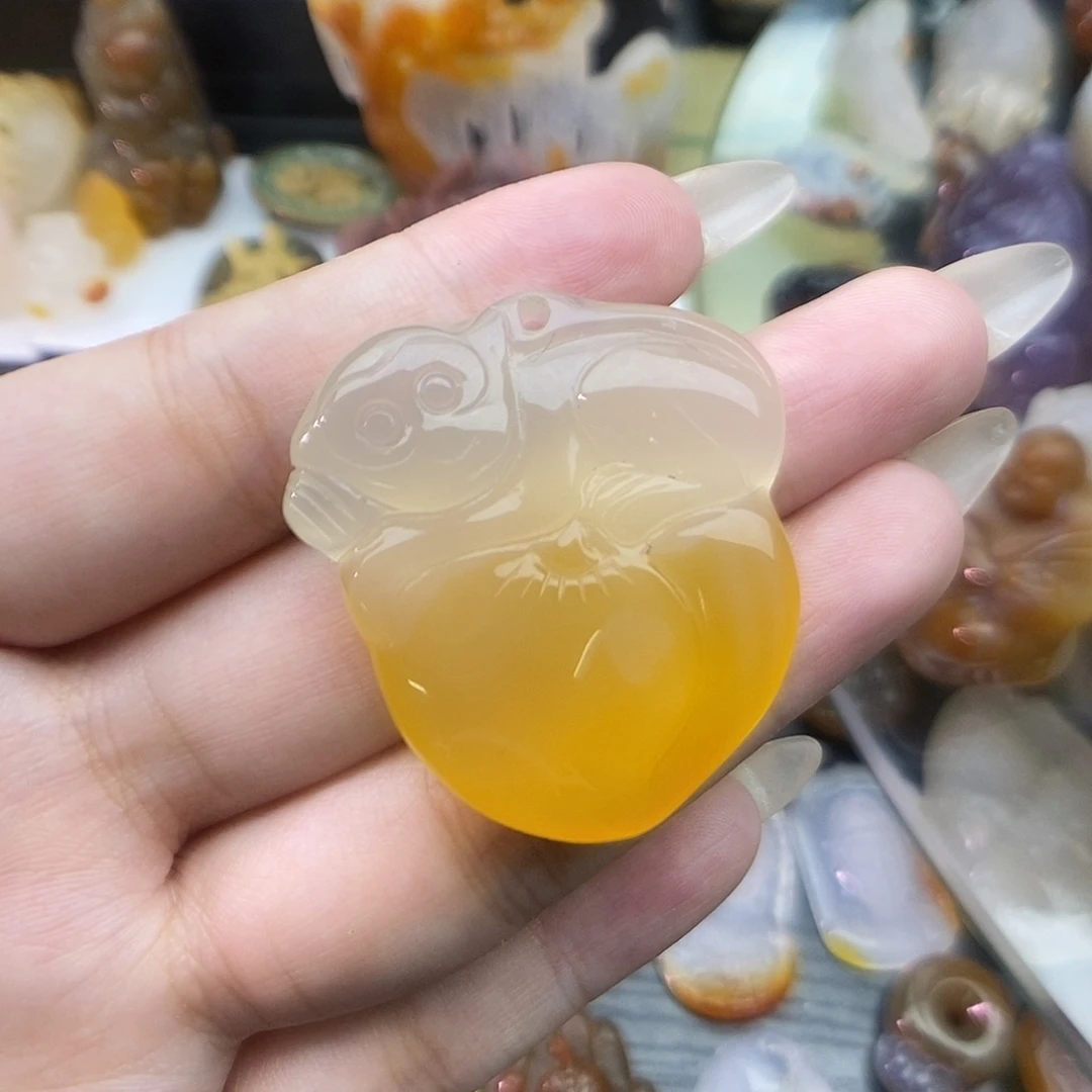 玛瑙/玉髓未镶嵌颈饰