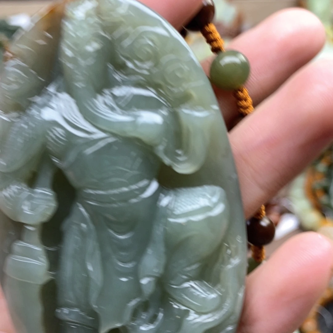 *****透闪石质玉未镶嵌手串