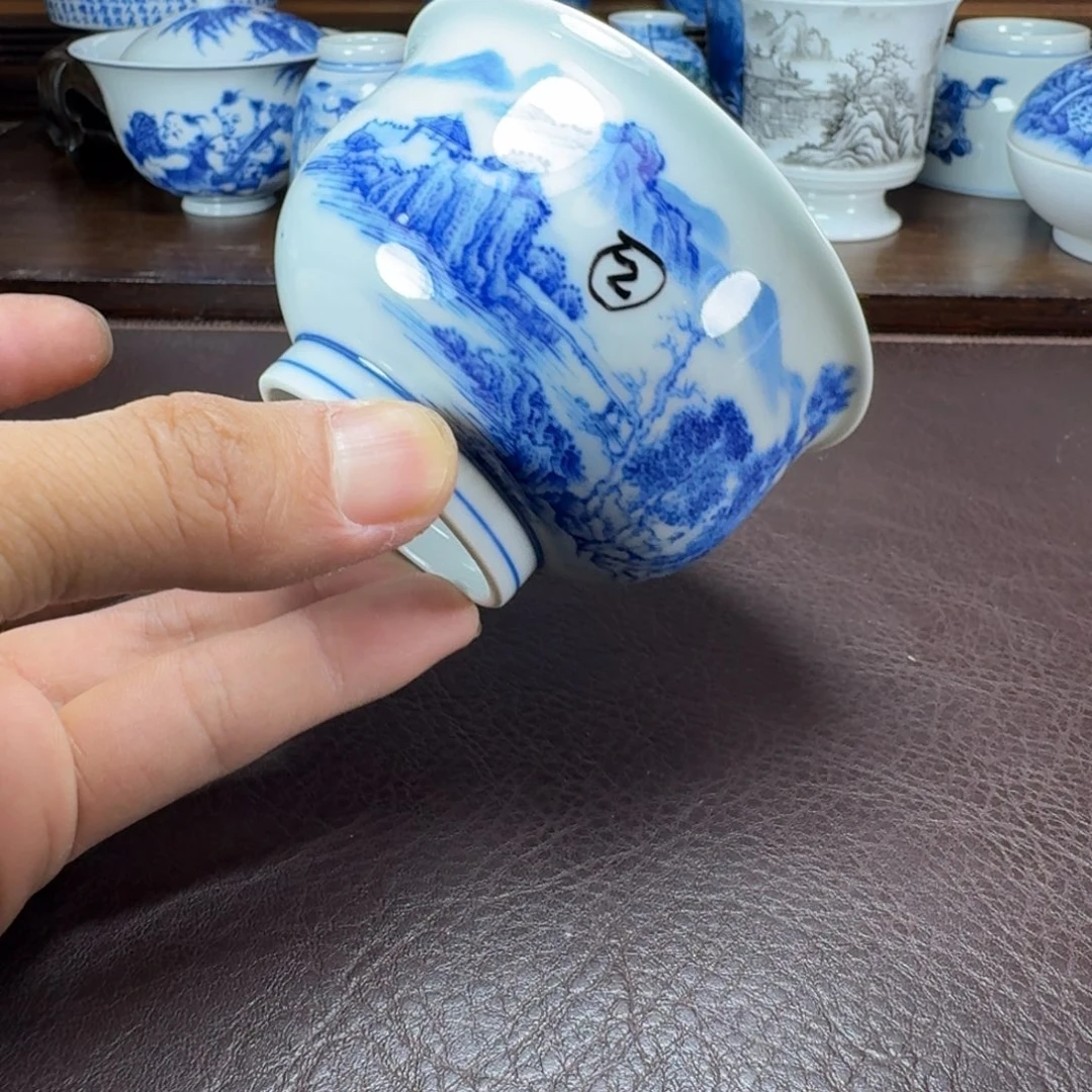 瓷片当代景德镇陶瓷手绘茶具