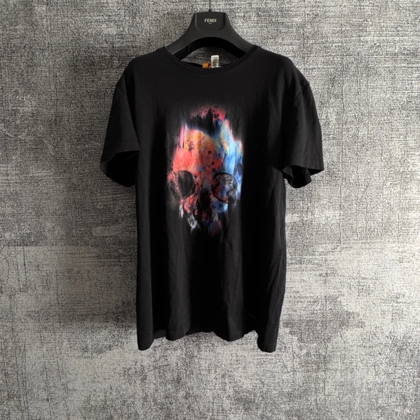 99新 Alexander McQueen/亚历山大·麦昆 骷髅头短袖100胸围/43310
