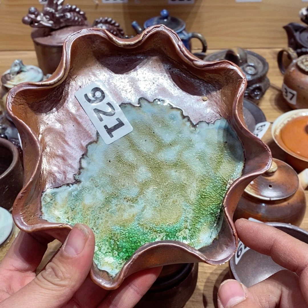 瑕疵柴烧茶具陶瓷杯子