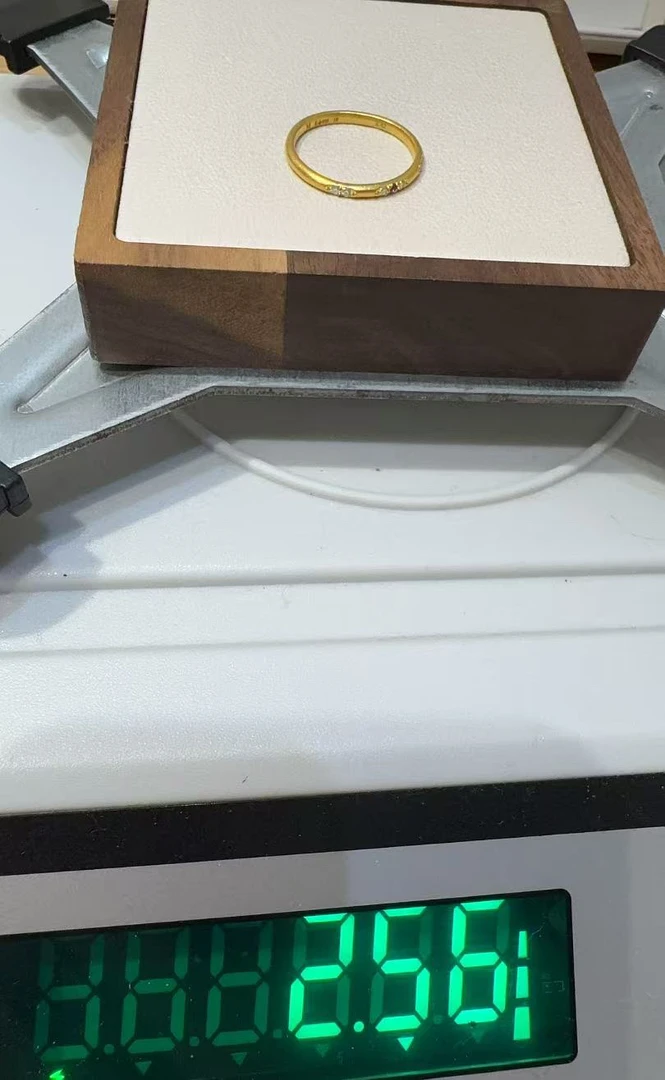 足金精品工艺戒指