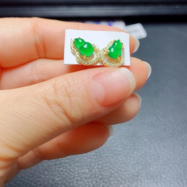 银S925镶嵌戒指翡翠