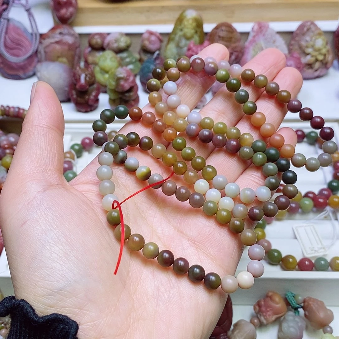 玛瑙/玉髓盐源玛瑙手串未镶嵌