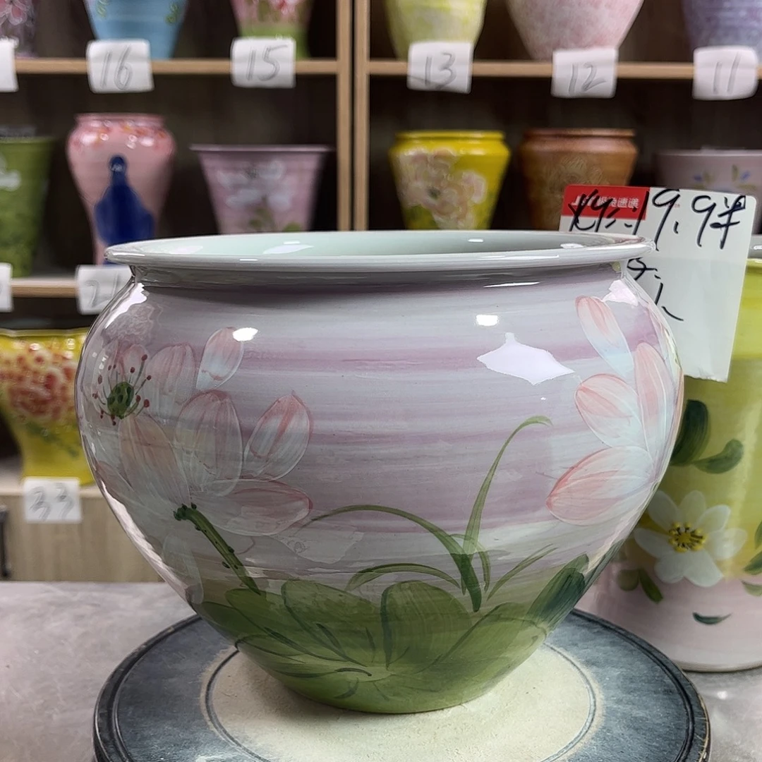景德镇陶瓷花盆花盆