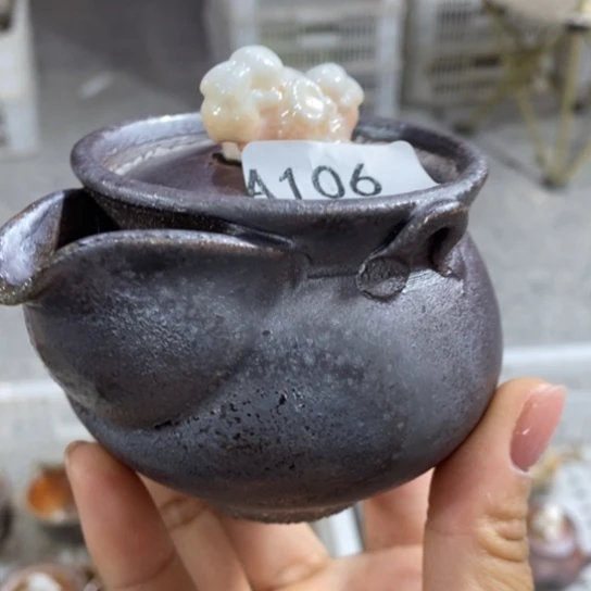 瑕疵瑕疵柴烧裸烧纯手工制作