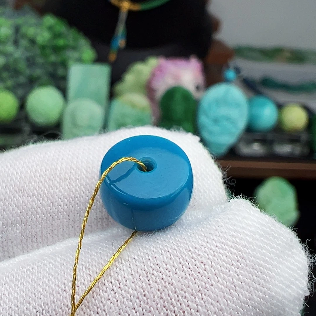 绿松石未镶嵌绿松石主播璐璐