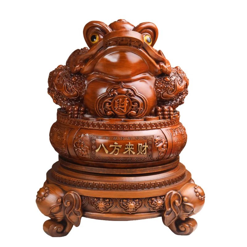 转金蝉摆件客厅电视酒柜装饰公司店铺开业礼品高18