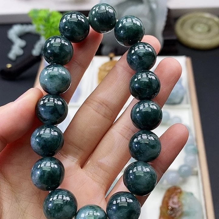 颈饰未镶嵌翡翠潮**彬缅甸翡翠a货