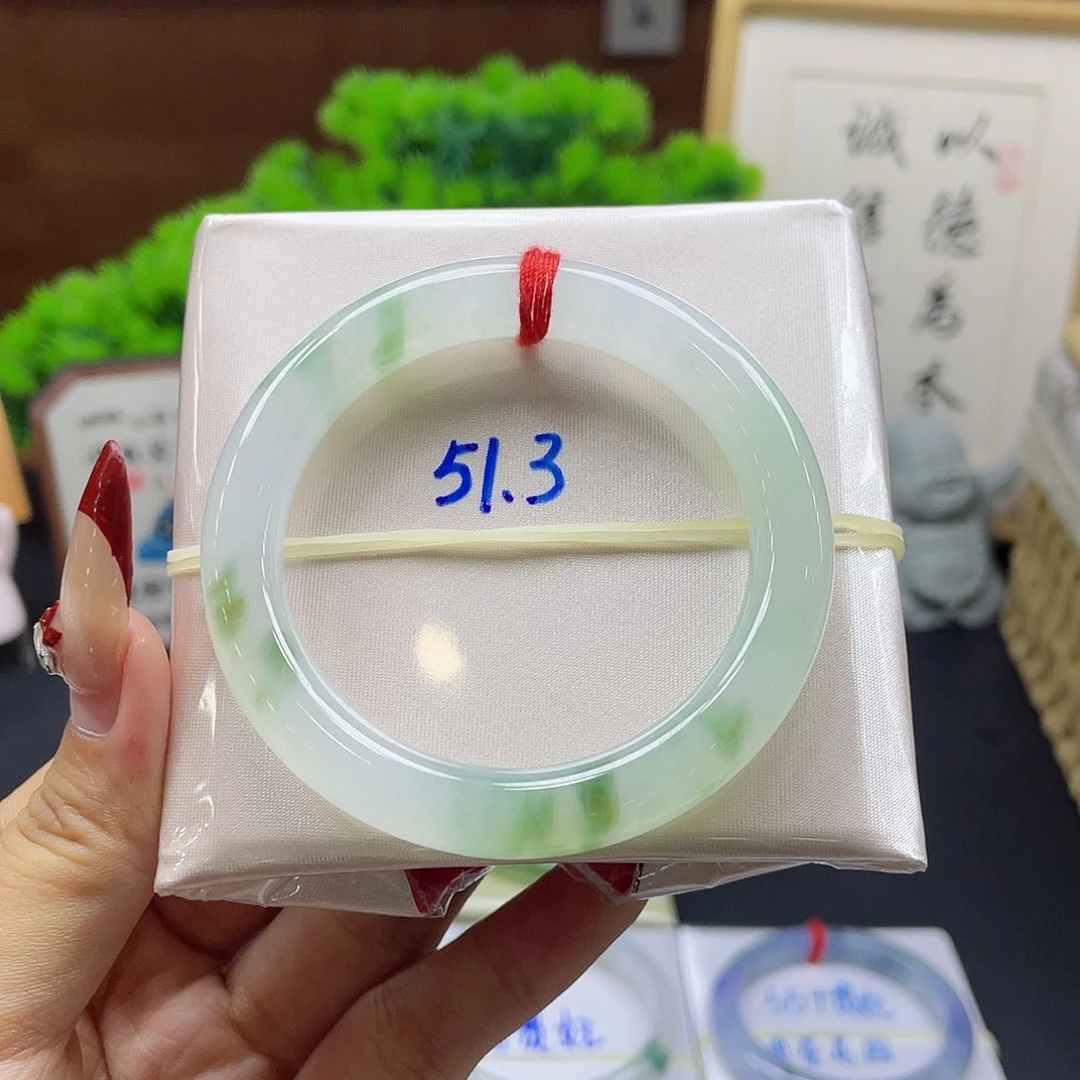 翡翠手镯未镶嵌34号链接