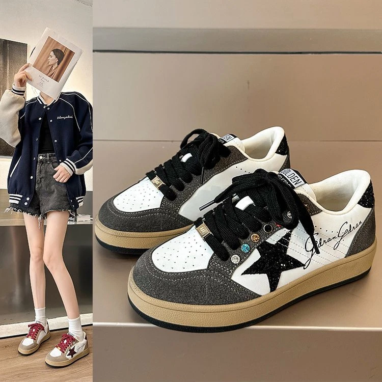 伊莎贝尔2025年春季新脏脏鞋星星板鞋潮款百搭舒适休闲鞋339
