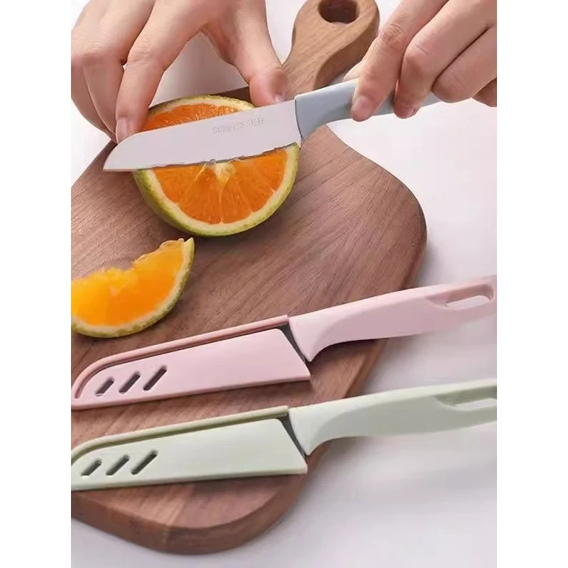 【水果刀】不锈钢水果刀家用瓜果削皮器便捷刮皮刀多功能削切瓜小刀