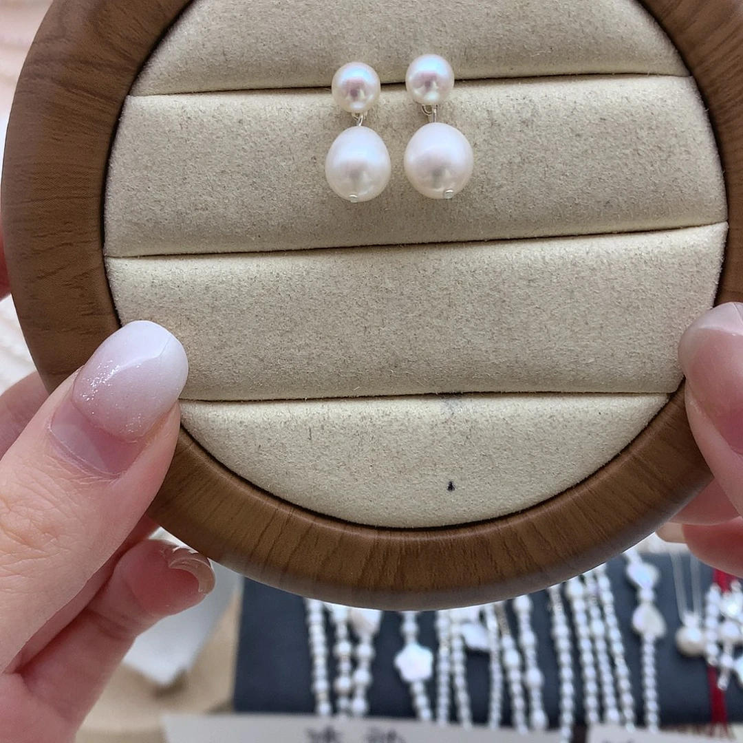 耳饰未镶嵌淡水珍珠