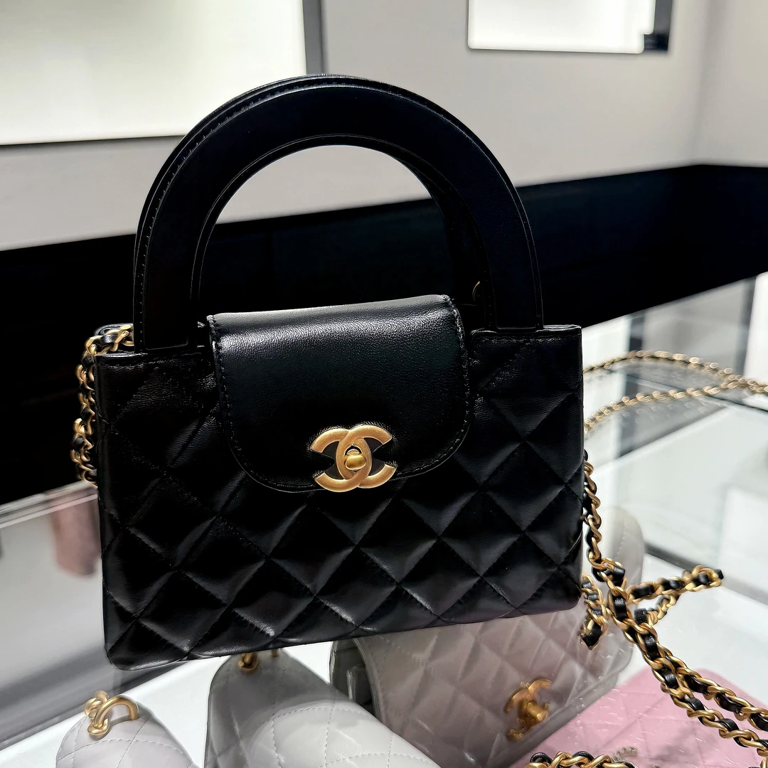 99新 Chanel/香奈儿 2888|香奈儿kelly斜挎包25c牛皮大号