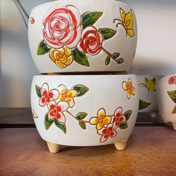 外13内11.5高10左右，纯手工制作，一单包邮