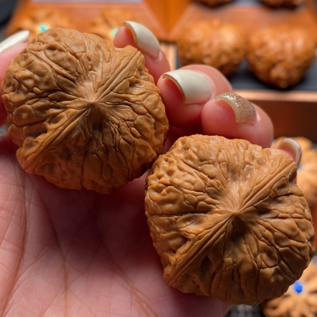 文玩核桃把件一****?南瓜吨