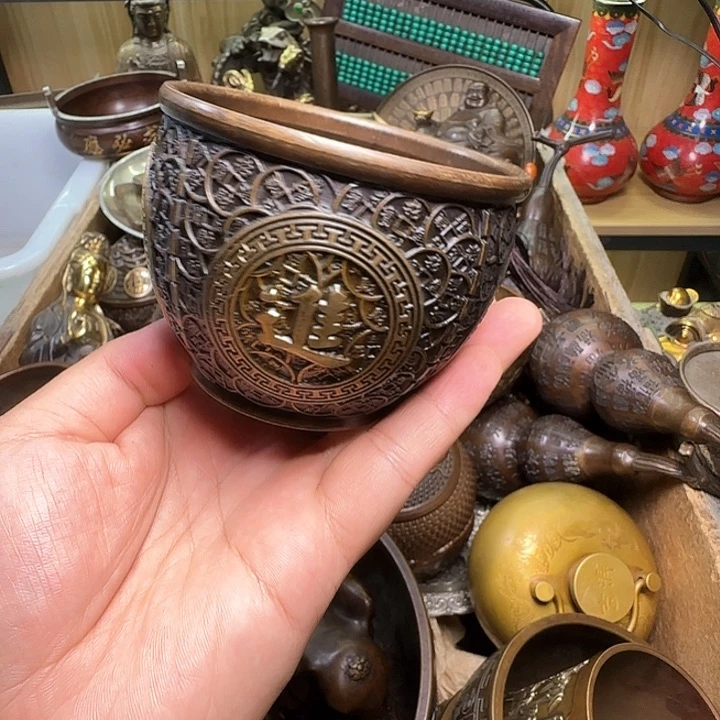 铜器办公室茶室摆件