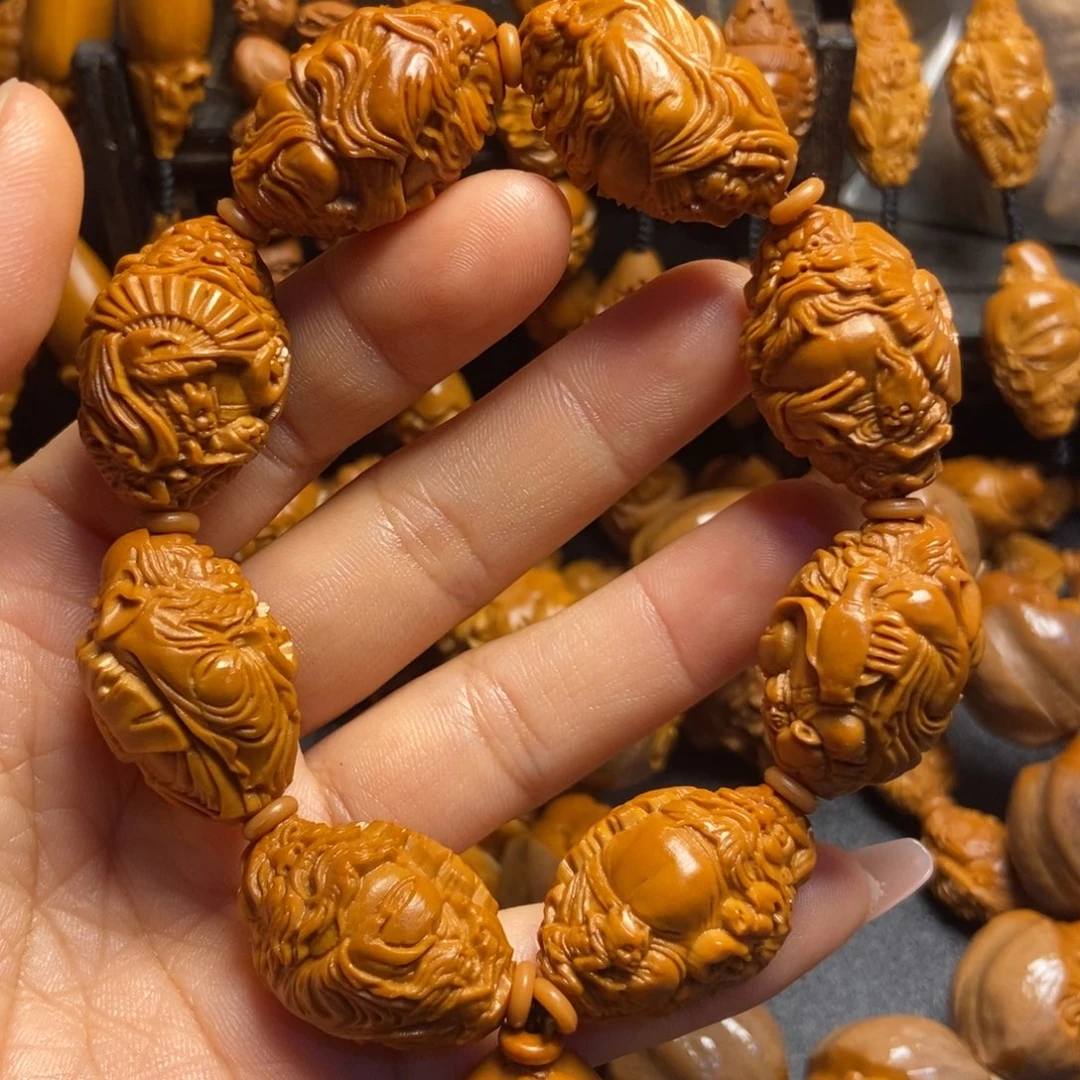 【闪购商品】手串/手链橄榄核钟**生钟馗捉鬼