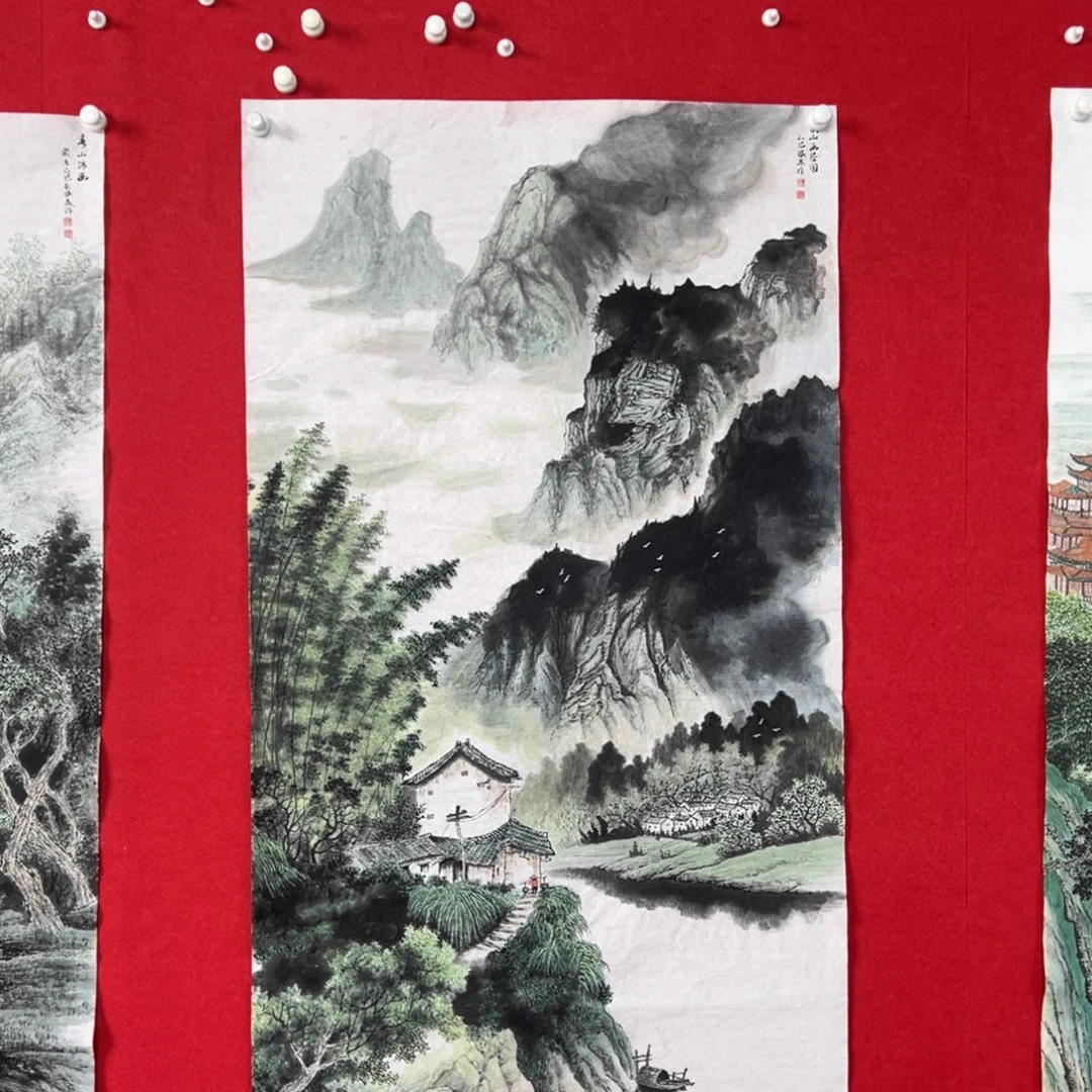 国画绘画国画作品