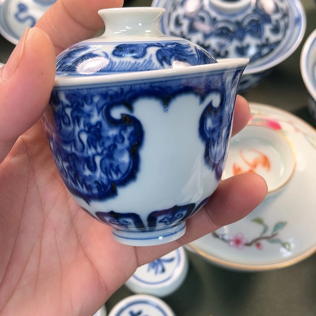 杯青花瓷器青花瓷器