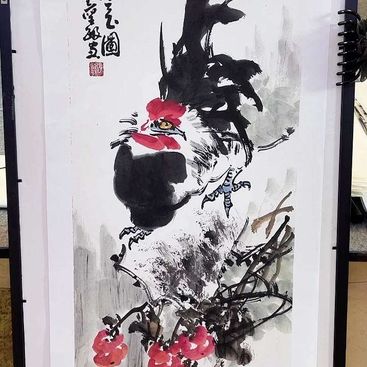 国画张圣敏先生纯手绘作品