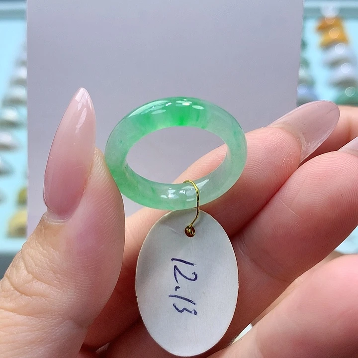 未镶嵌戒指翡翠1213圈