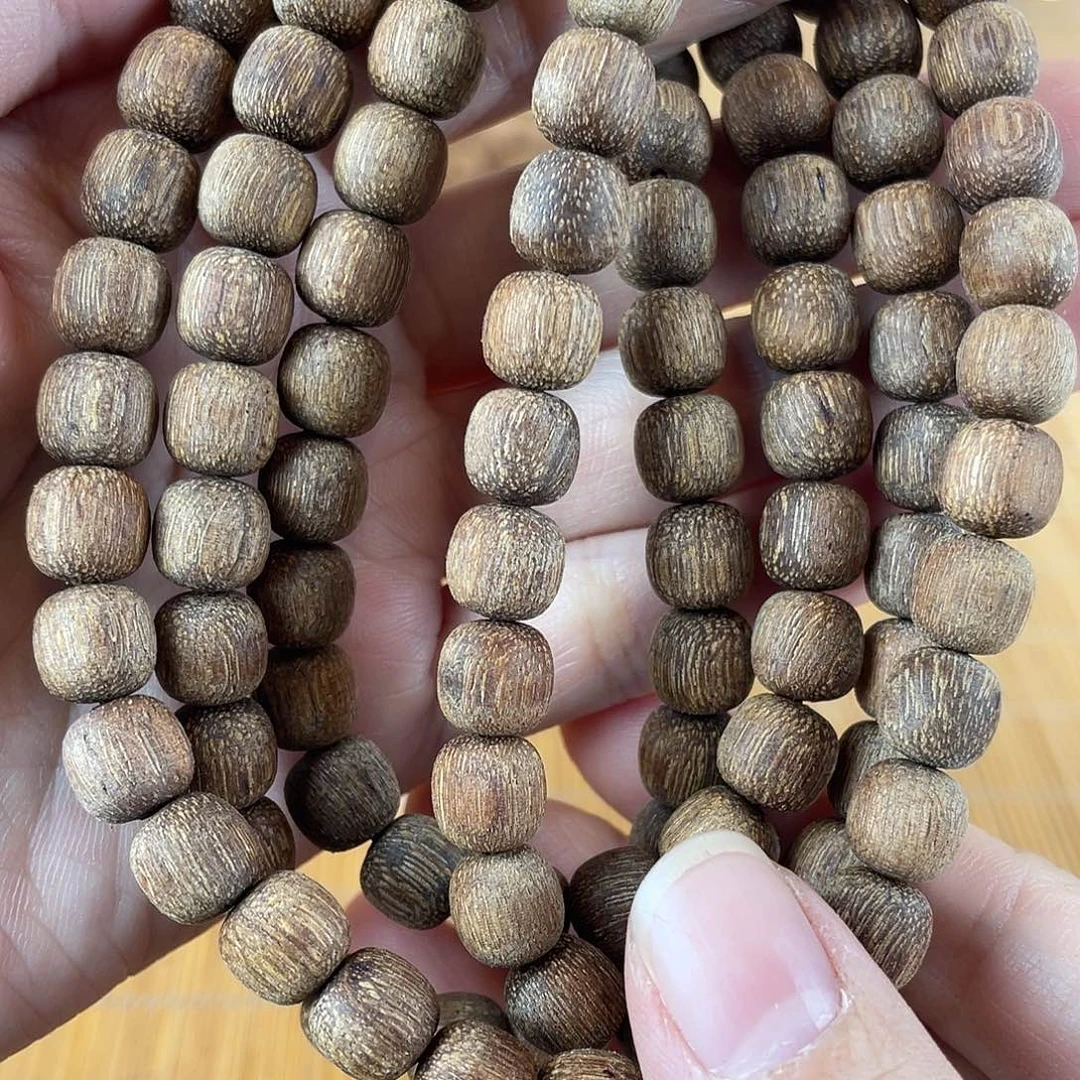 降真香手串/手链08/108老型降真香软油熟结密结金丝