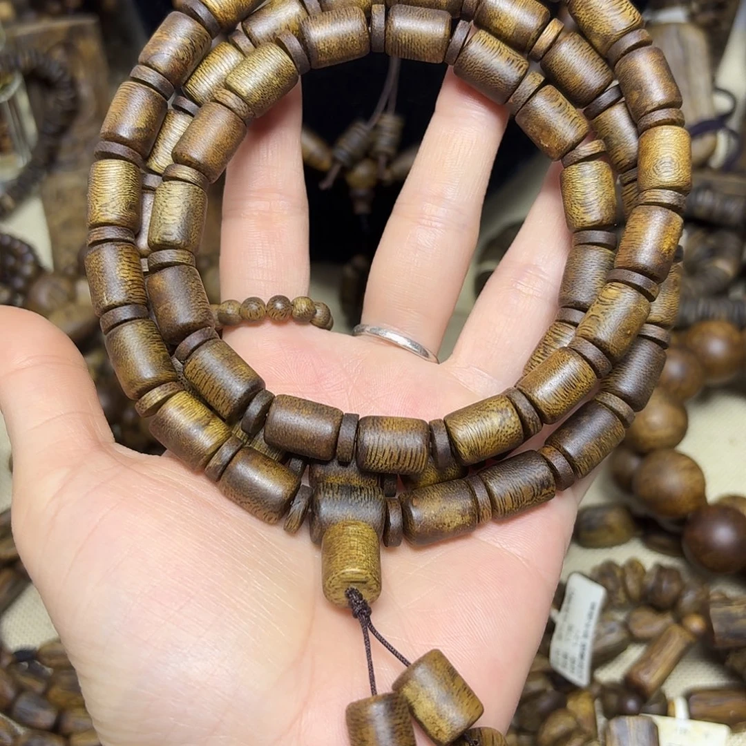 手串沉香老白棋卡9-40克多样性发货一条