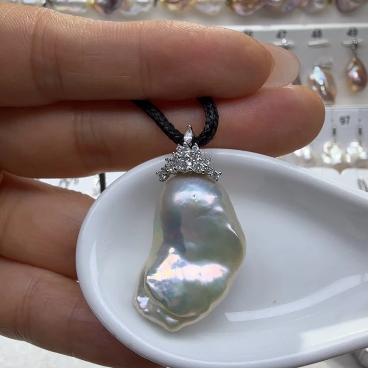 淡水珍珠未镶嵌颈饰