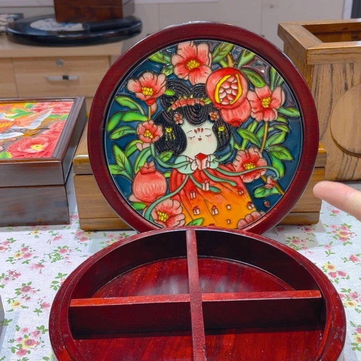 一体款瓷板画艺术作品