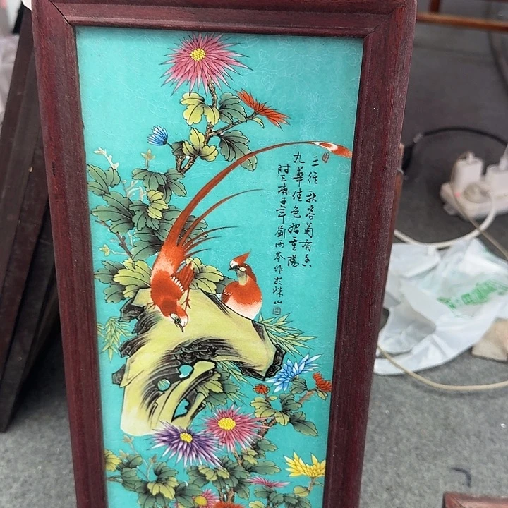 摆件瓷板画瓷板画