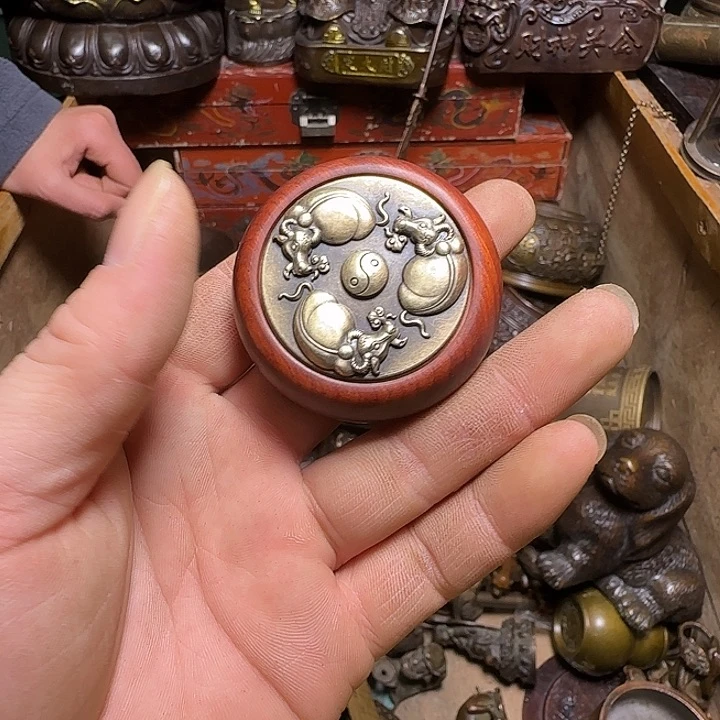 铜材质文玩摆件装饰