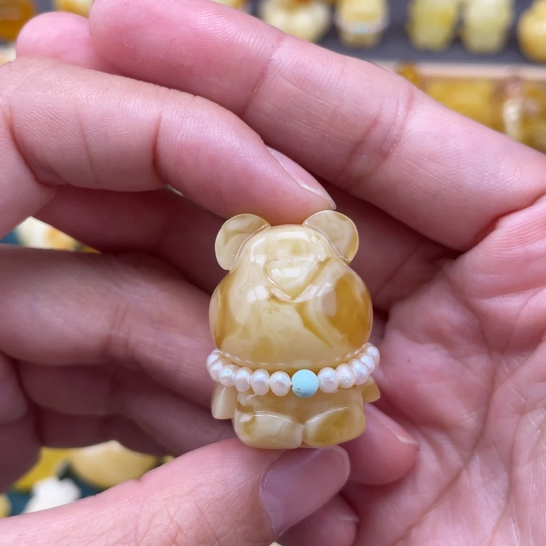 裸石琥珀未镶嵌蜜蜡