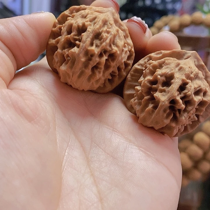 【闪购商品】文玩核桃把件37蓟县元宝