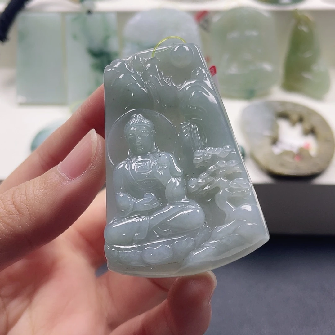 翡翠未镶嵌颈饰天然翡翠1111111