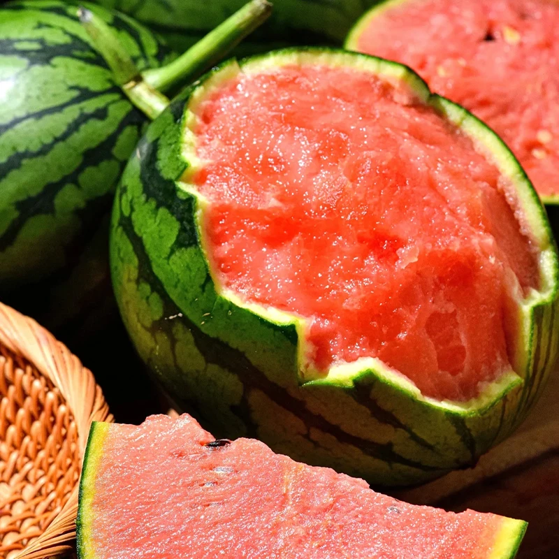 【坏果包赔】山东2K手撕糖丸西瓜3-5斤装脆甜多汁