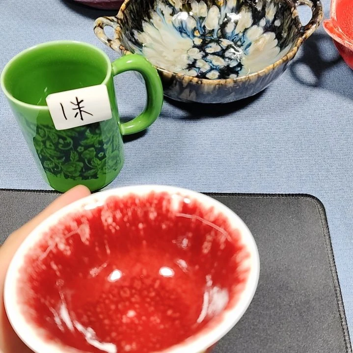 陶摆件景德镇高温窑变陶瓷
