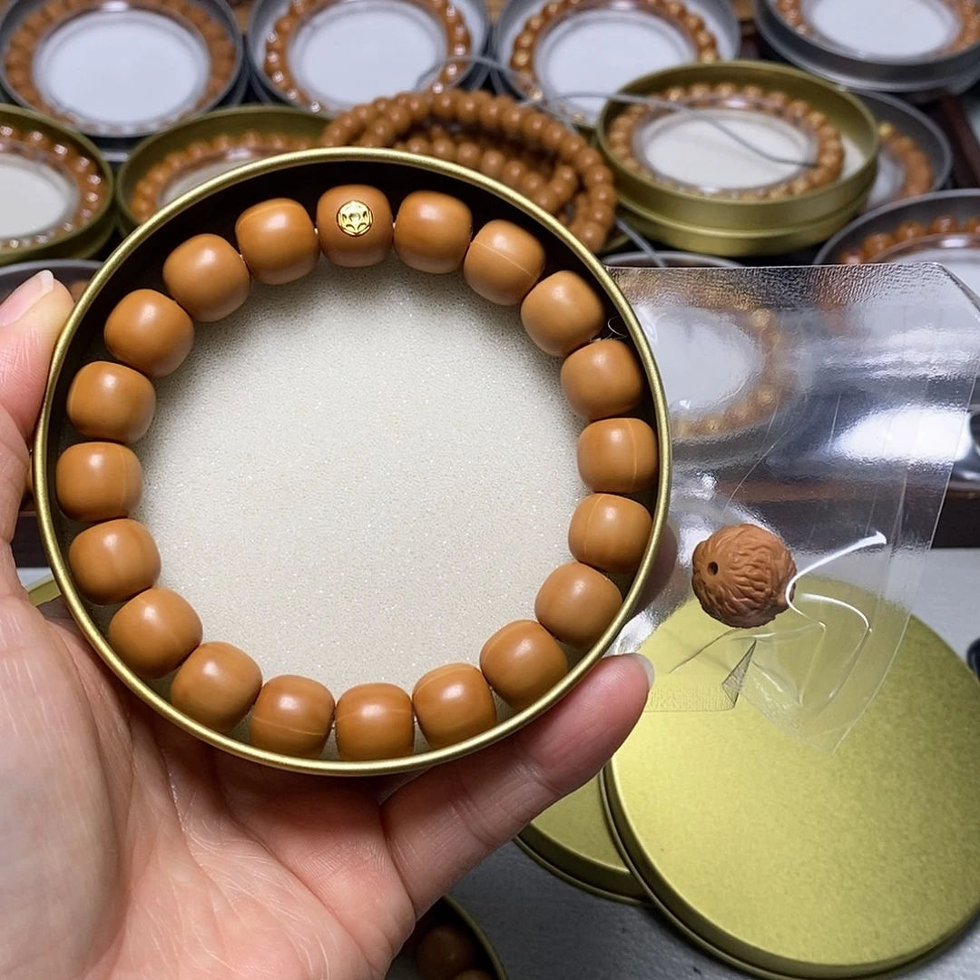 猴头核桃手串316号12左右18K柔光龙炎老型全品